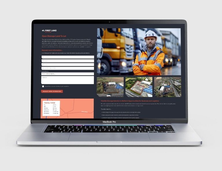 First Land Landing Page