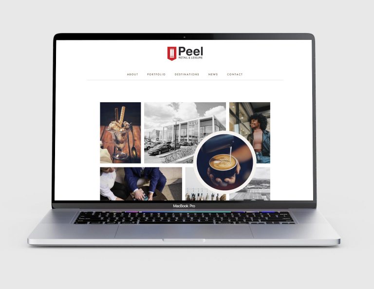 Peel Retail Parks Website Design
