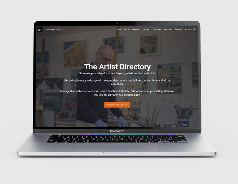 Artist Index Website