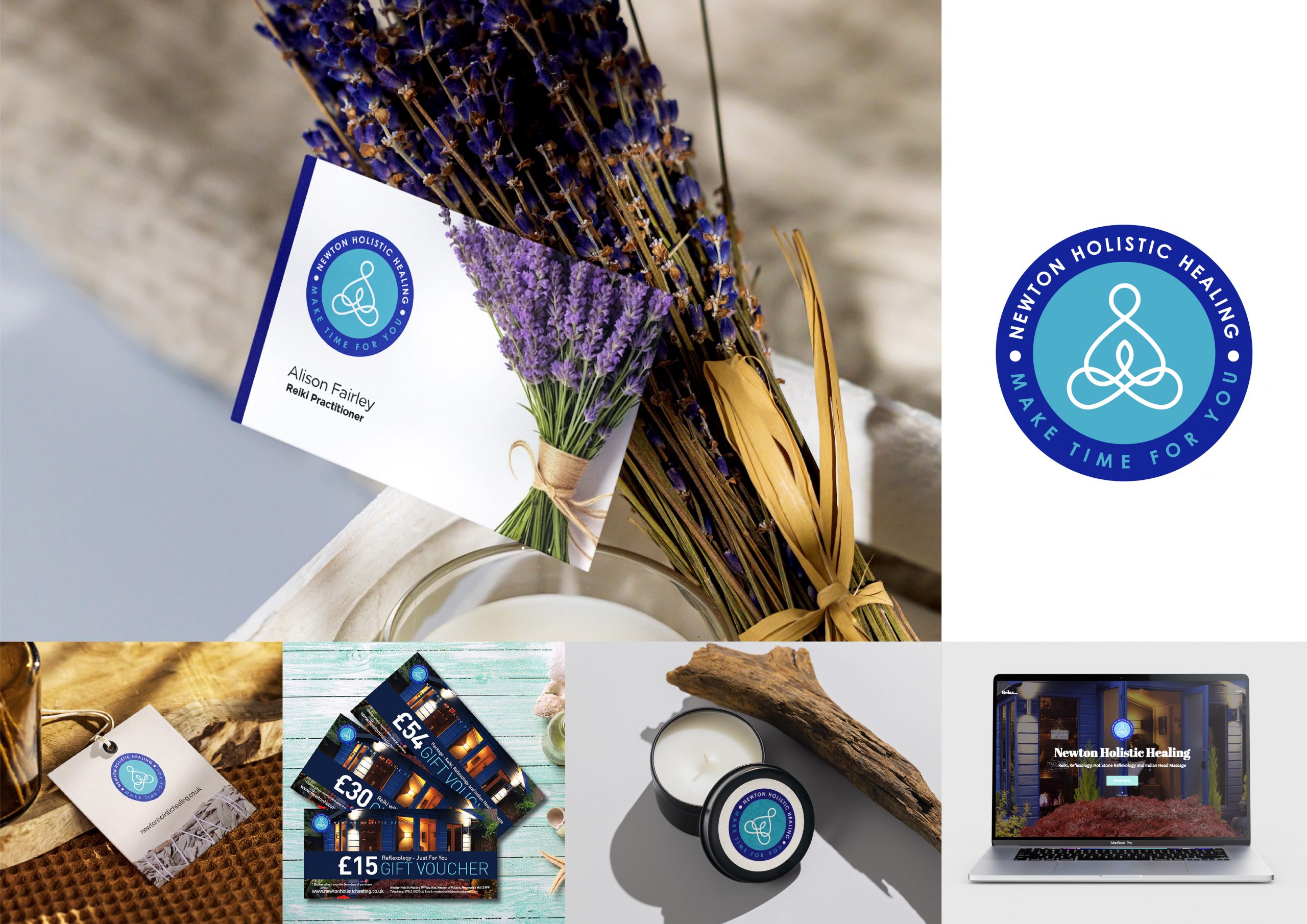Branding Design Cheshire Newton Holistic Healing