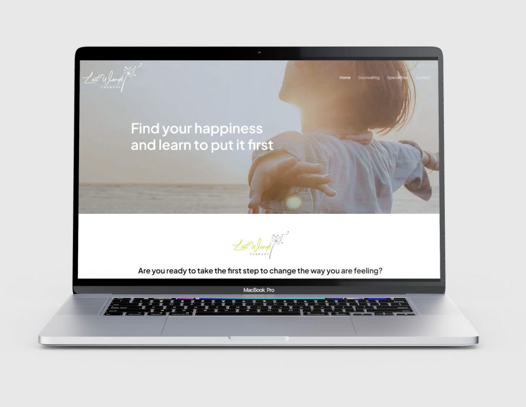 Lost Words Therapy Website