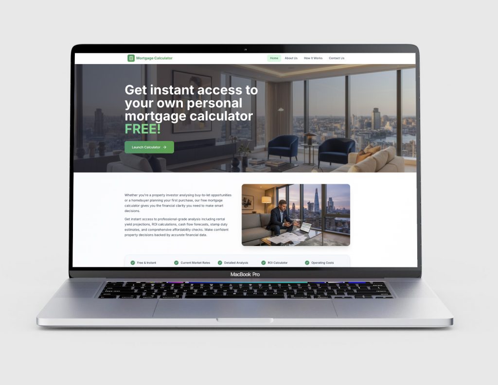 Mortgage Calculator Website