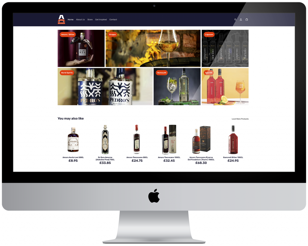 Artifex Drinks E-Commerce Website Design 4 artifex website design2