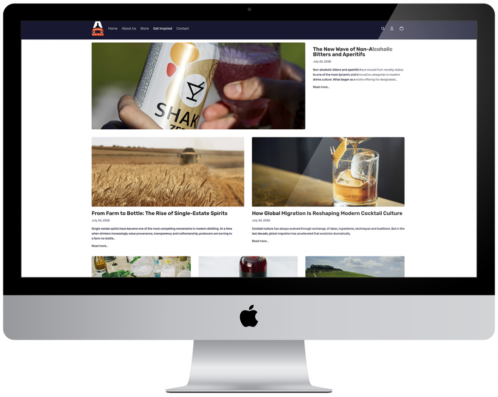 Artifex Drinks E-Commerce Website Design 5 artifex website design4