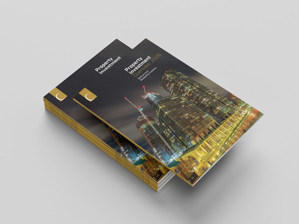 Property Brochure Design That Drives Investor Confidence 3 Cornerstone 2026 Brochure Cover