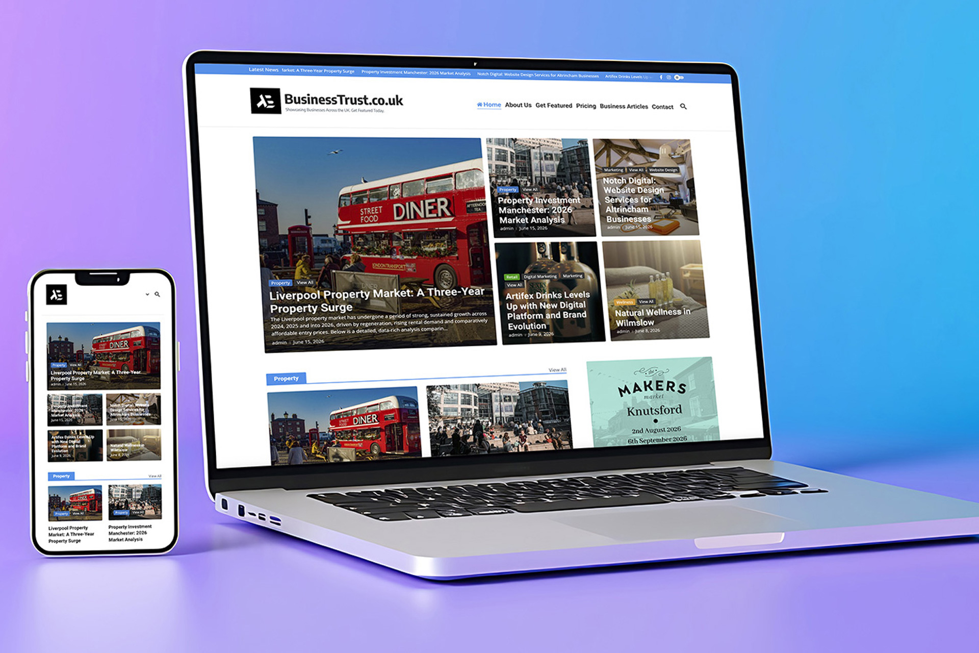 Freelance Web Design Altrincham